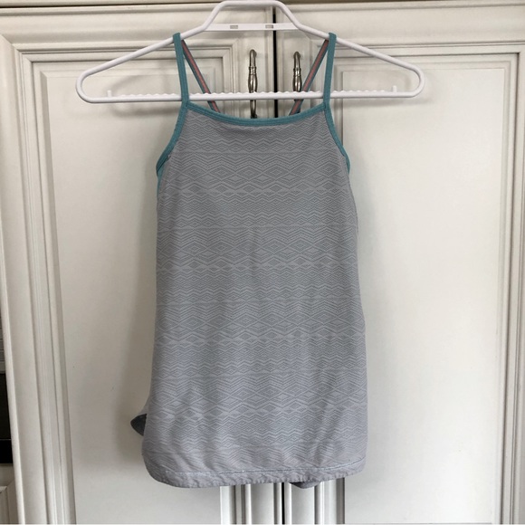 Ivivva by Lululemon girl’s tank top with bra liner - Picture 1 of 11